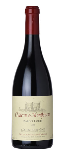 2005 Château de Montfaucon Baron Louis Côtes du Rhône SKU 1034783