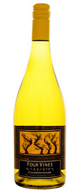 2007 Four Vines Naked Santa Barbara Chardonnay SKU 1041740