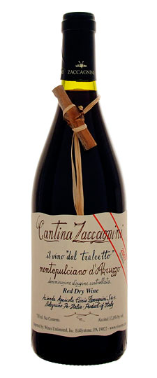 Cantina Zaccagnini Il Vino Dal Tralcetto Montepulciano D