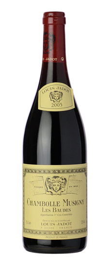 2005 Domaine Louis Jadot Chambolle Musigny 1er Cru Les Baudes SKU