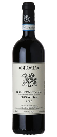 2020 Brovia Vignavillej Dolcetto D Alba SKU 1693824