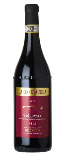 2018 Carlo Giacosa Asili Barbaresco SKU 1707485