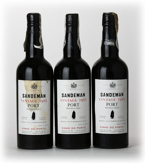 1963 Sandeman Vintage Port - K&L Wine Merchants