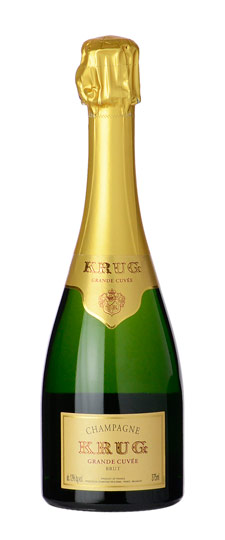 Krug Grande Cuvee Brut Champagne (Engraved Bottle)