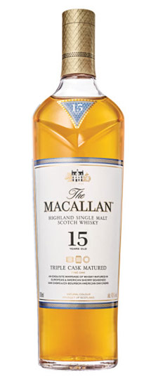 Macallan Triple Cask 15 Year Old Highland Single Malt Scotch Whisky 750ml Sku