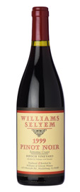 1999 Williams Selyem "Hirsch Vineyard" Sonoma Coast Pinot Noir 