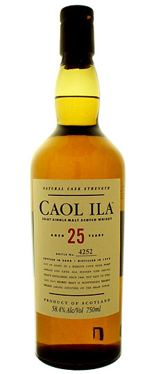 1979 Caol Ila 25 Year Old Cask Strength Distillery Bottling Islay Single Malt 750ml Sku