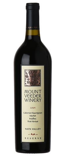 2001 Mount Veeder Winery "Reserve" Napa Valley Bordeaux Blend