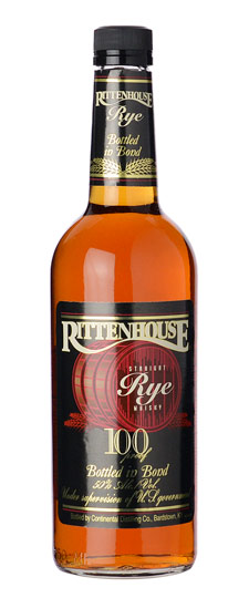 Rittenhouse Bottled in Bond 100 Proof Kentucky Rye Whiskey (750ml)
