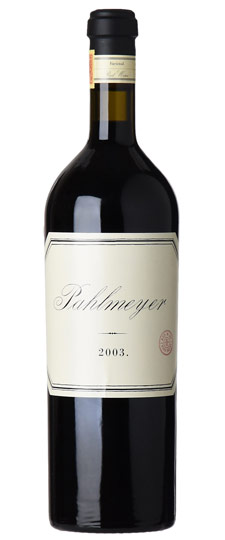 2003 Pahlmeyer Napa Valley Bordeaux Blend