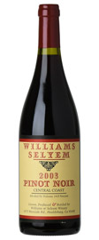 2003 Williams Selyem Central Coast Pinot Noir 