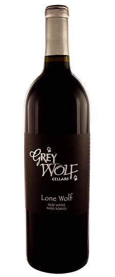 Grey Wolf Cellars "Lone Wolf" Paso Robles Red Wine - SKU 1036244