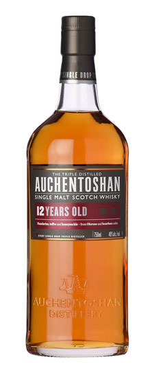 Auchentoshan 12 Year Old Lowland Single Malt Scotch Whisky (750ml)