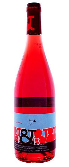 2007 Vin de Pays du Côtes de Thau Syrah Rosé, Hecht & Bannier 