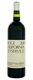 2007 Ridge Vineyards "Geyserville" Sonoma County Red Blend 