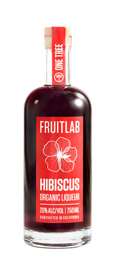 GreenBar Fruitlab Organic Hibiscus Liqueur (750ml)