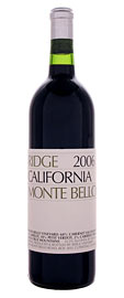 2006 Ridge Vineyards "Monte Bello" Santa Cruz Mountains Cabernet Sauvignon 