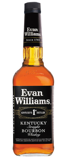Evan Williams Black Kentucky Straight Bourbon (750ml)