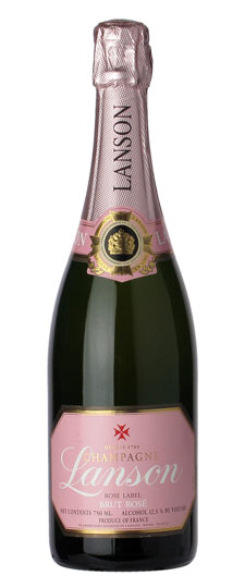 Lanson Champagne Rose Label Brut Rose 750 ML