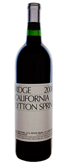 2008 Ridge Vineyards 