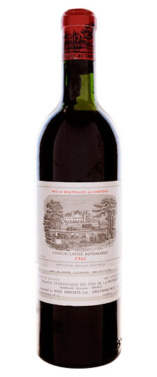 1961 Lafite-Rothschild, Pauillac (high shoulder)