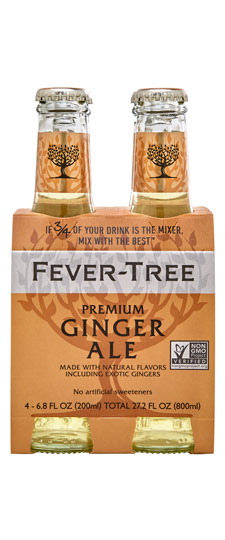 Fever Tree Ginger Ale (6.8oz 4-pk)