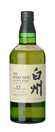 Suntory Hakushu 12 Year Old Japanese Peated Single Malt Whisky (750ml) 