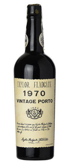 1970 Taylor Vintage Port (high shoulder fill, chipped capsule, signs of past seepage)