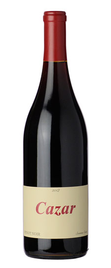 2012 Cazar Sonoma Coast Pinot Noir