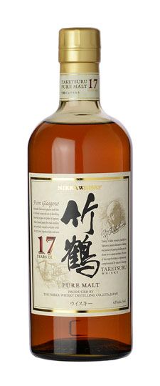 Nikka 17 Year Old Taketsuru Pure Malt Japanese Whisky (750ml)