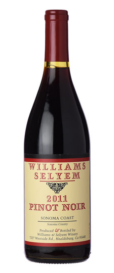 2011 Williams Selyem Sonoma Coast Pinot Noir