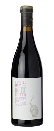2012 Anthill Farms "Campbell Ranch" Sonoma Coast Pinot Noir