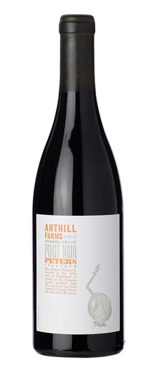 2012 Anthill Farms "Peters Vineyard" Sonoma Coast Pinot Noir