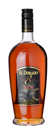 El Dorado 8 Year Old Demerara Guyana Rum (750ml)
