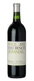 2012 Ridge Vineyards "East Bench" Dry Creek Valley Zinfandel 