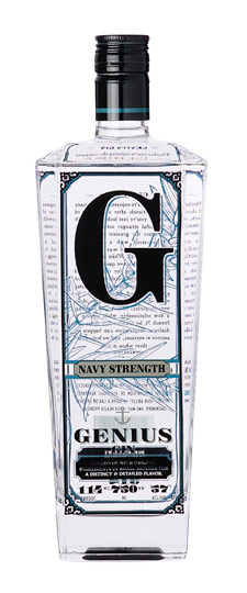 Genius Navy Strength Texas Gin (750ml)