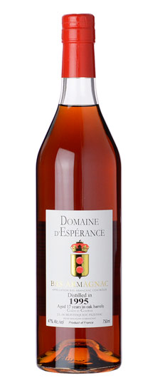 1995 Domaine d'Esperance 17 Year Old Bas Armagnac (750ml)