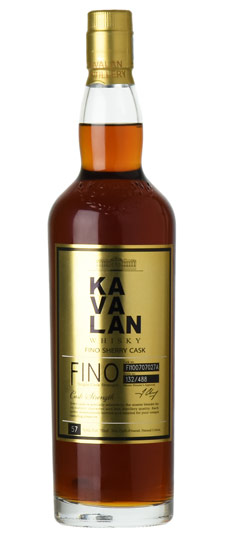 Kavalan "Fino Sherry Cask" Cask Strength Single Barrel Taiwanese Single Malt Whisky (750ml)