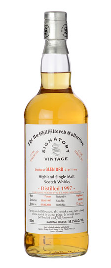 1997 Glen Ord 17 Year Old K&L Exclusive Signatory Hogshead Cask Strength Single Malt Whisky (750ml)