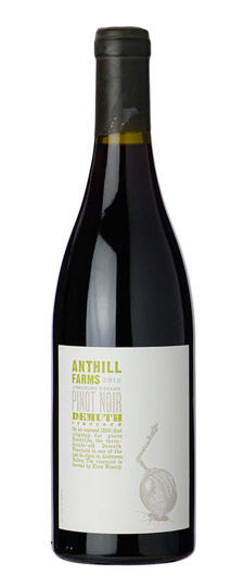 2012 Anthill Farms "Demuth" Anderson Valley Pinot Noir