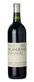 2012 Ridge Vineyards "Pagani Ranch" Sonoma Valley Zinfandel 