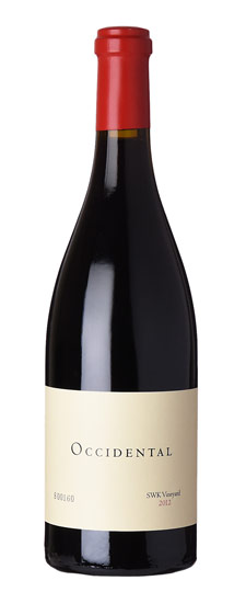 2012 Occidental (Kistler) "SWK Vineyard" Sonoma Coast Pinot Noir