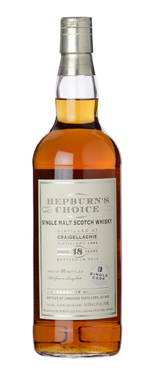 1995 Craigellachie "K&L Exclusive" 18 Year Old Hepburn's Choice Single Sherry Butt Cask Strength Single Malt Scotch Whisky (750ml)