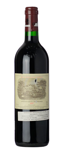 1997 Lafite-Rothschild, Pauillac (torn label)