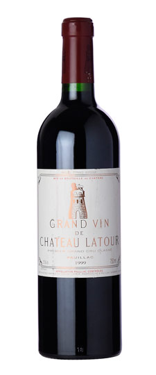 1999 Latour, Pauillac (lightly nicked, scuffed label)