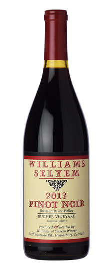 2013 Williams Selyem "Bucher Vineyard" Russian River Valley Pinot Noir