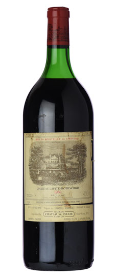 1982 Lafite-Rothschild, Pauillac (1.5L) (high shoulder, bin soiled