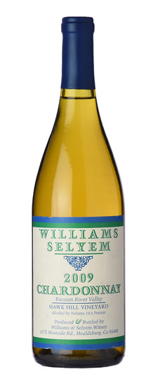 2009 Williams Selyem "Hawk Hill" Russian River Valley Chardonnay