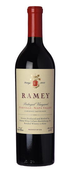 2013 Ramey "Pedregal Vineyard" Oakville Cabernet Sauvignon (Winery Direct Library Release)