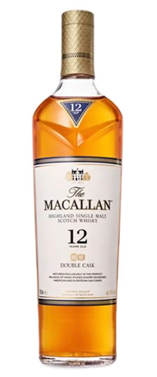 Macallan 12 Year Old "Double Cask" Speyside Single Malt Scotch Whisky (750ml)